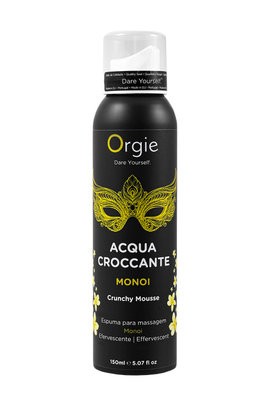 Изображение 2, Шипучая пена для массажа Orgie Acqua Croccante Monoi, аромат масла моной, 150 мл, TFA-51546