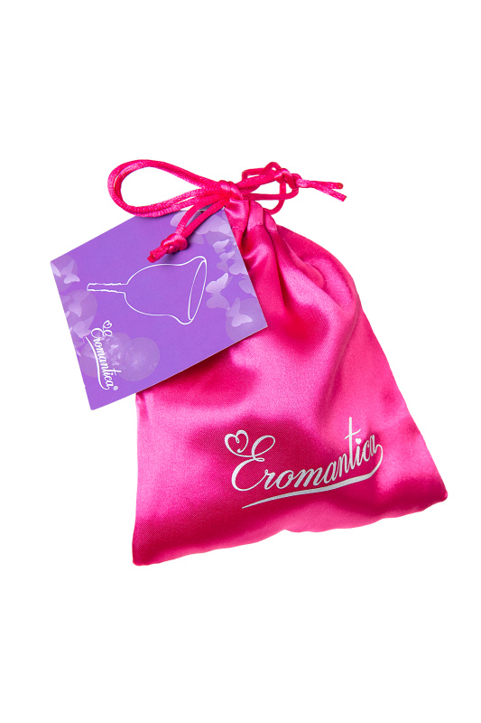 Изображение 5, Гигиеническая менструальная чаша Eromantica, силикон, фиолетовая, S, FER-210339