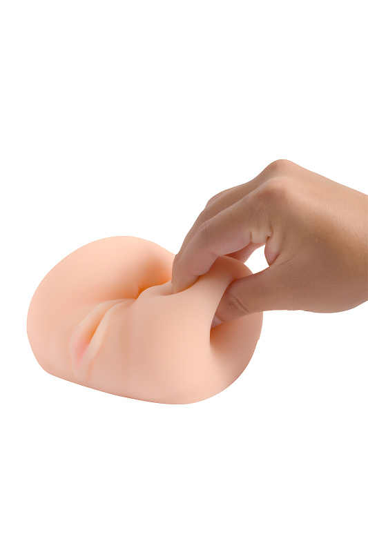 Изображение 9, Мастурбатор реалистичный вагина+анус, XISE, TPR, телесный, 17 см., TFA-XS-MA60010