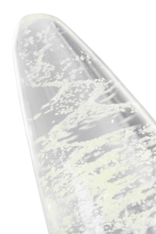 Изображение 9, Анальная втулка Sexus Glass светящаяся в темноте, стекло, прозрачная, 9,8 см, TFA-912309