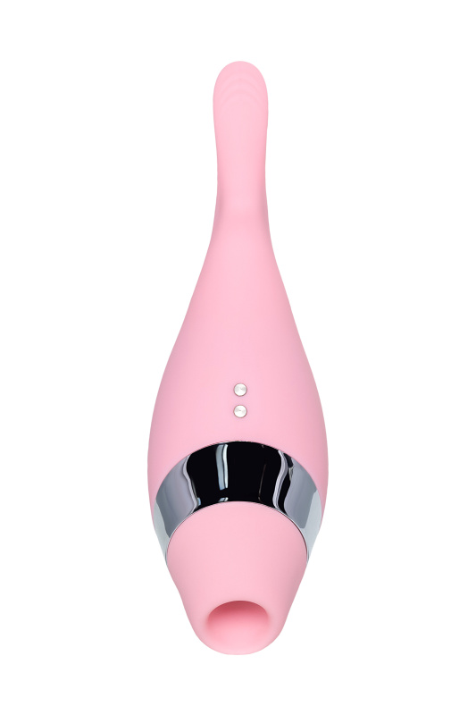 Изображение 2, Многофункциональный стимулятор эрогенных зон Flovetta by Toyfa DAHLIA, силикон, розовый, 14 см, TFA-457706