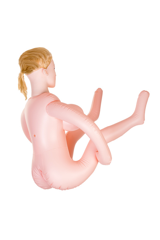 Изображение 4, Кукла надувная Dolls-X by TOYF Liliana с реалистичной головой, блондинка, с двумя отверстиями, TFAM-117015