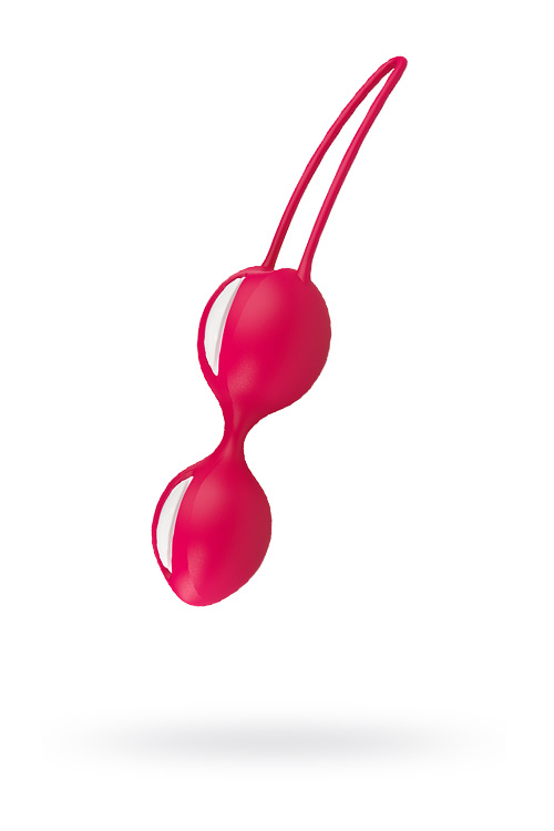 Изображение 1, Вагинальные шарики Fun Factory SMARTBALLS DUO, силикон, красные, 17 см, TFA-34135