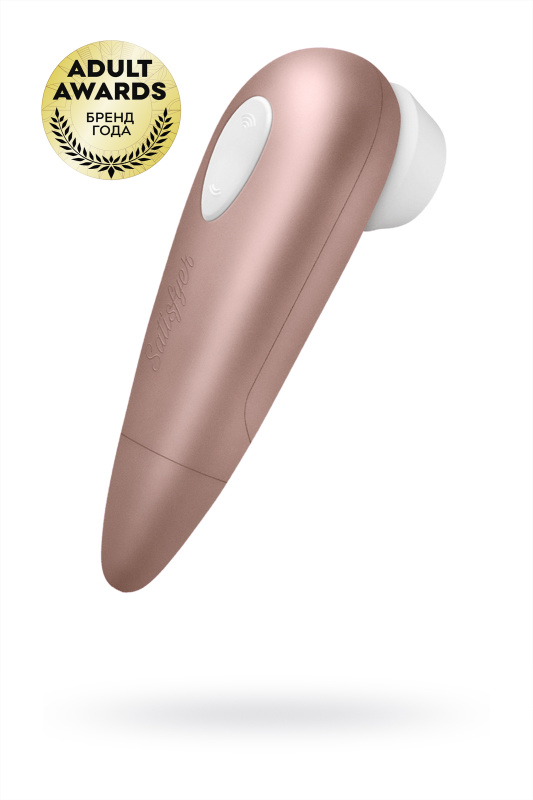 Изображение 1, Вакуум-волновой бесконтактный стимулятор клитора Satisfyer 1 NG, ABS пластик, розовый, 14 см., TFA-J2018-6N