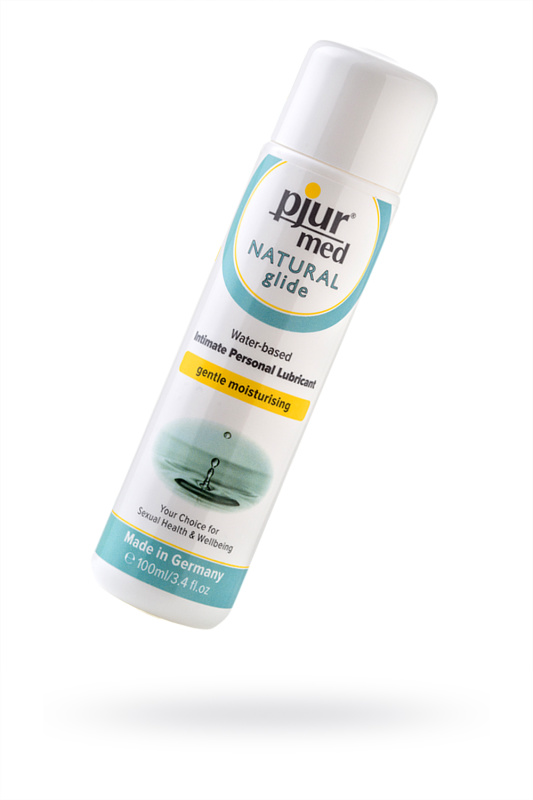 Изображение 1, Нейтральный лубрикант на водной основе Pjur med Natural glide 100 мл, WAG-36