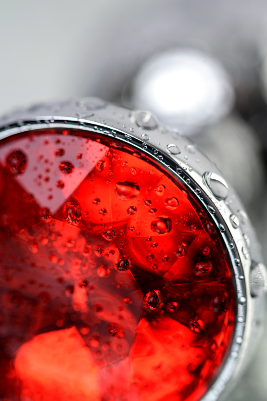 Изображение 7, Анальная втулка Metal by TOYFA, металл, серебряная, с красным кристаллом, 7,1 см, Ø 2,7 см, 150 г, TFA-717010-9