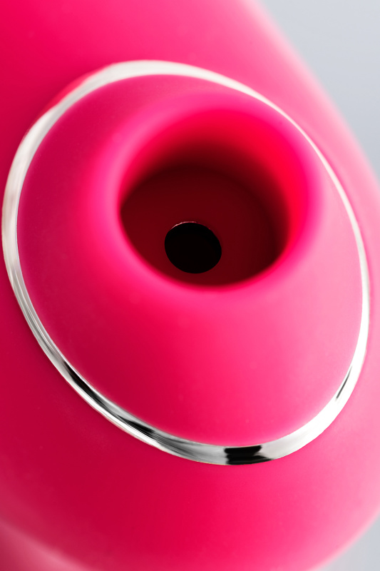 Изображение 11, Вакуум-волновой бесконтактный стимулятор клитора, силикон, розовый, 10 см, TFA-351029
