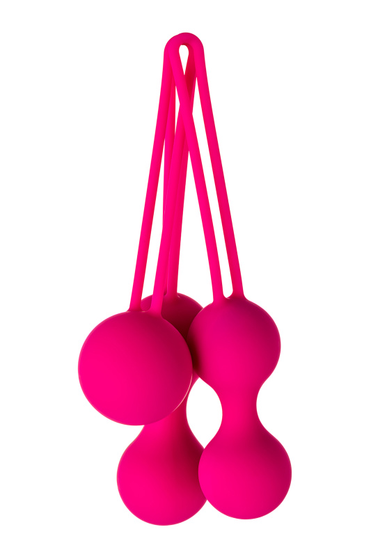 Изображение 7, Вагинальные шарики A-Toys by TOYFA Redvil, силикон, розовые, 16,5 см, TFA-764005