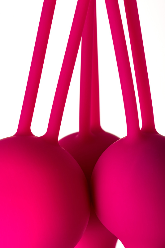Изображение 12, Вагинальные шарики A-Toys by TOYFA Redvil, силикон, розовые, 16,5 см, TFA-764005