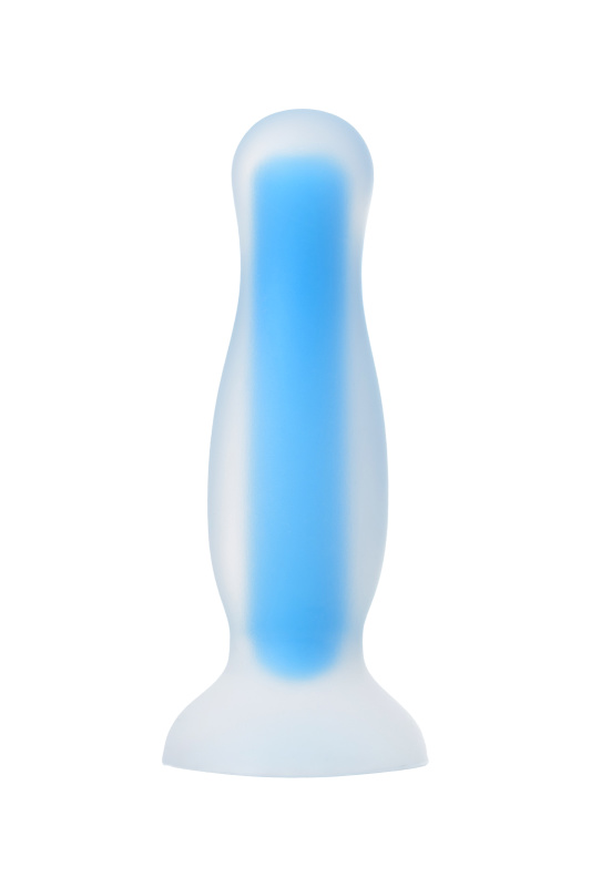 Изображение 3, Анальная втулка светящаяся в темноте Beyond by Toyfa Namor Glow, силикон, прозрачный, 12,5 см, TFA-873007