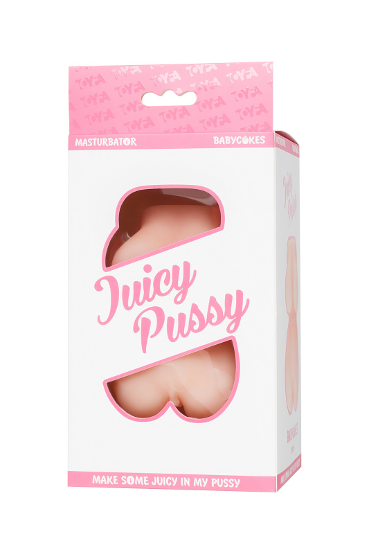 Изображение 14, Мастурбатор реалистичный Juicy Pussy by TOYFA Babycakes, TPE, телесный, 14,5 см, TFA-893039