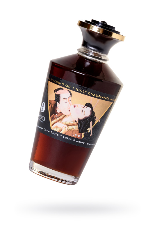 Изображение 1, Масло массажное для тела Shunga «Любовный крем латте» (Creamy Love Latte), разогревающее, 100 мл., TFA-2214
