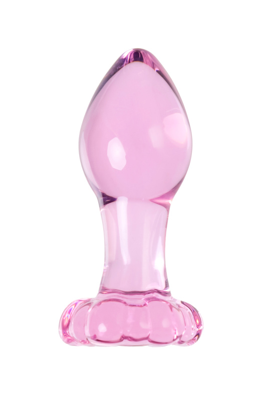 Изображение 4, Анальная втулка Sexus Glass, стекло, розовая, 8,3 см, TFA-912315