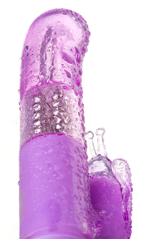 Изображение 15, Вибратор с клиторальным стимулятором TOYFA A-Toys High-Tech fantasy, TPE, фиолетовый, 22,4 см, TFA-761032