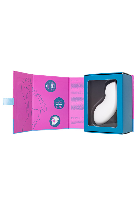 Изображение 10, Вакуум-волновой бесконтактный стимулятор клитора Satisfyer Vulva Lover 2, силикон, белый, TFA-4018638