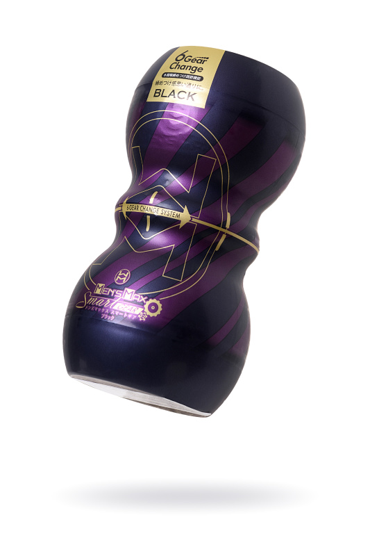 Изображение 1, Мастурбатор нереалистичный MensMax Smart Gear BLACK, TPE, розовый, 15 см, TFA-MM-43