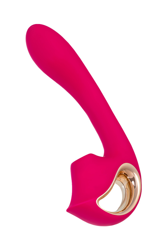 Изображение 7, Нереалистичный вибратор Штучки-Дрючки "Stiles", силикон, розовый, 16,9см, TFA-691005