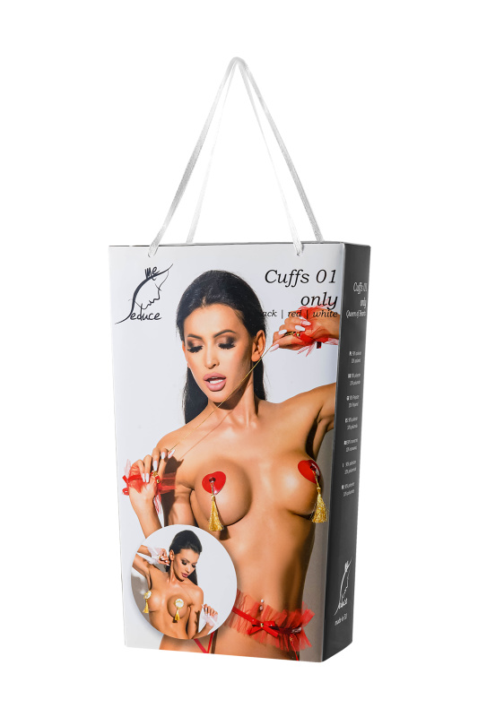 Изображение 3, Наручники Me Seduce Queen of hearts Allure, белые, OS, TFA-Cuffs-01-W-OS