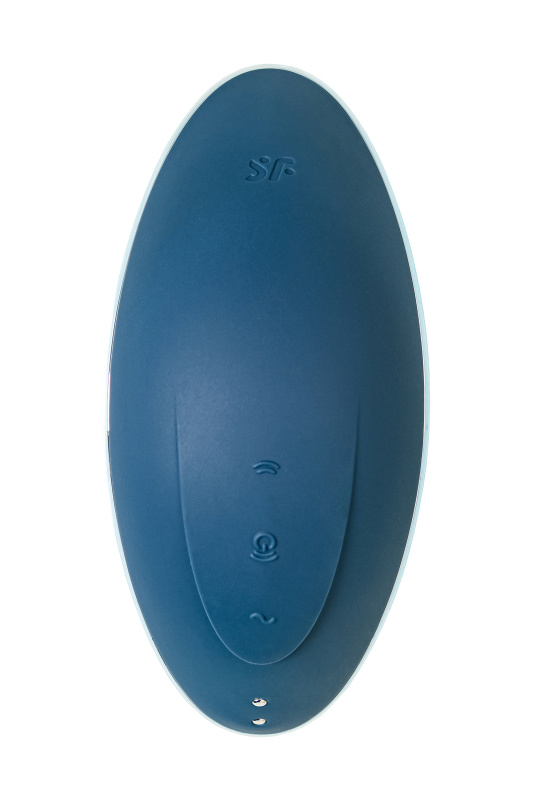 Изображение 5, Вакуум-волновой бесконтактный стимулятор клитора Satisfyer Vulva Lover 1, силикон, синий, TFA-4018591