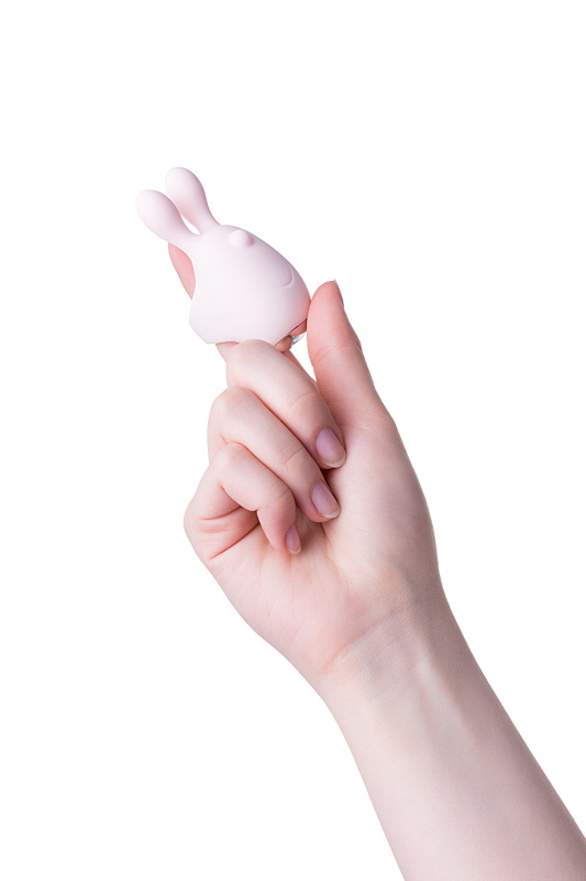 Изображение 9, Вибронасадка на палец JOS DUTTY, силикон, розовый, 8 см, TFA-782001