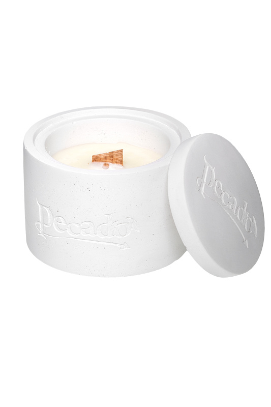 Изображение 2, Ароматическая свеча Pecado, Plum & Cashmere, круглая с крышкой, FER-12017-03