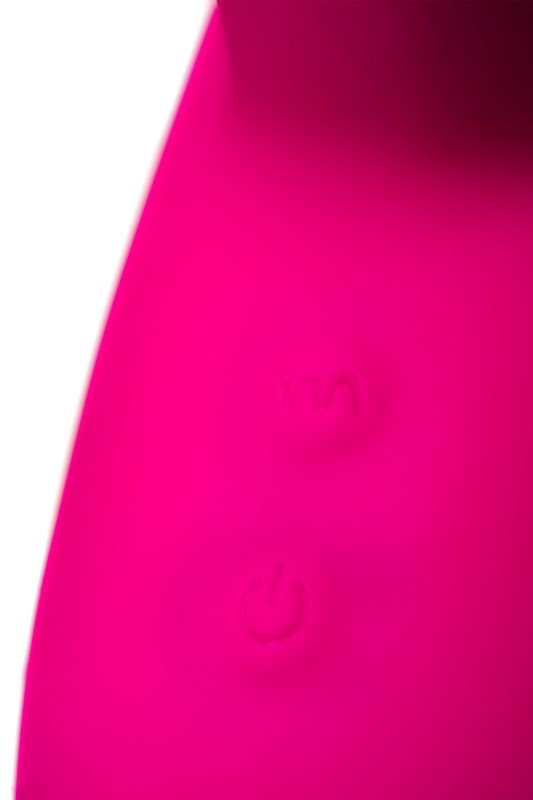 Изображение 8, Вибратор с клиторальным стимулятором L'EROINA, силикон, розовый, 17 см, TFA-561003