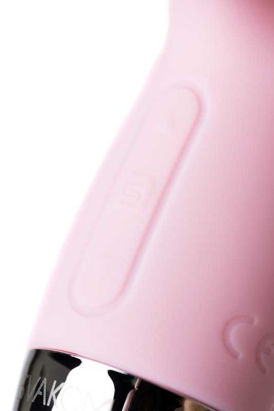 Изображение 10, Вибратор с клиторальным стимулятором Alice, силикон, розовый, 17,6 см, TFA-SUDV-02-PNK