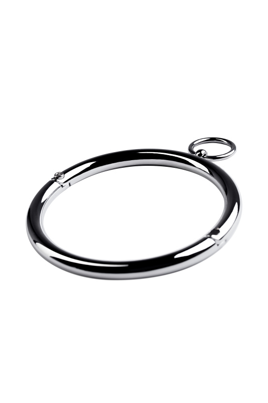 Изображение 2, Ошейник TOYFA Metal с кольцом, металл, серебряный, TFA-717181-S
