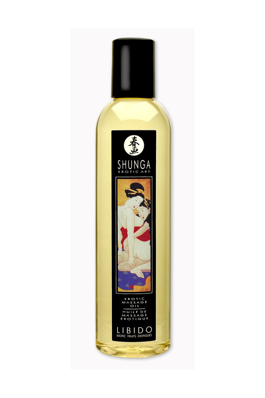 Изображение 14, Масло для массажа Shunga Libido, натуральное, возбуждающее, экзотические фрукты, 240 мл, TFA-271004