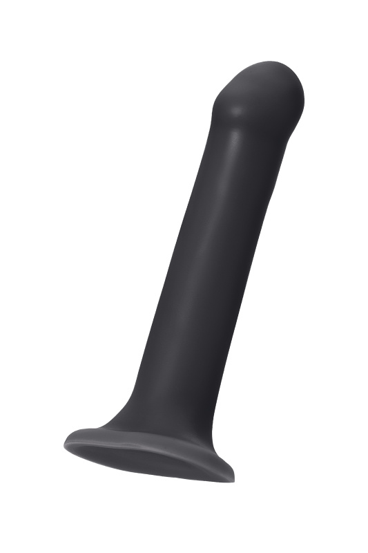 Изображение 3, Ремневой нереалистичный страпон на присоске Strap-on-me, L, силикон, черный, 19 см, TFA-6013151