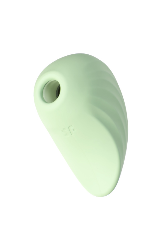 Изображение 6, Вакуум-волновой бесконтактный стимулятор клитора Satisfyer Pearl Diver, силикон, зеленый, 5 см, TFA-J2018-273-1