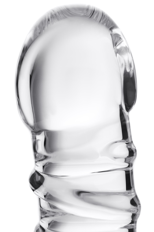 Изображение 5, Нереалистичный фаллоимитатор Sexus Glass, стекло, прозрачный, 16 см, TFA-912179