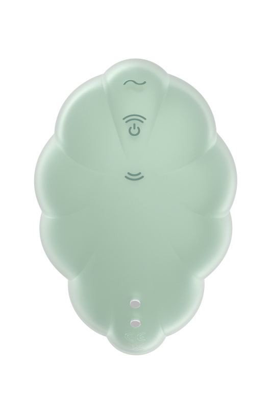 Изображение 3, Вакуумный стимулятор клитора Satisfyer Cloud Dancer, силикон, зеленый, 9 см, TFA-J2018-275-3