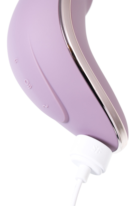 Изображение 12, Вакуум-волновой бесконтактный стимулятор клитора Satisfyer Vulva Lover 1, силикон, фиолетовый, TFA-4018607
