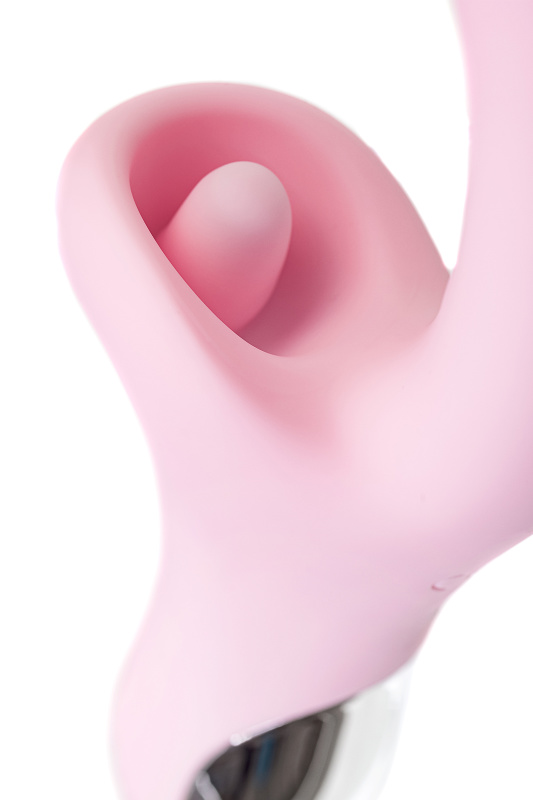 Изображение 13, Виброкролик с ласкающим язычком JOS Orali, силикон, розовый, 22 см, TFA-783056