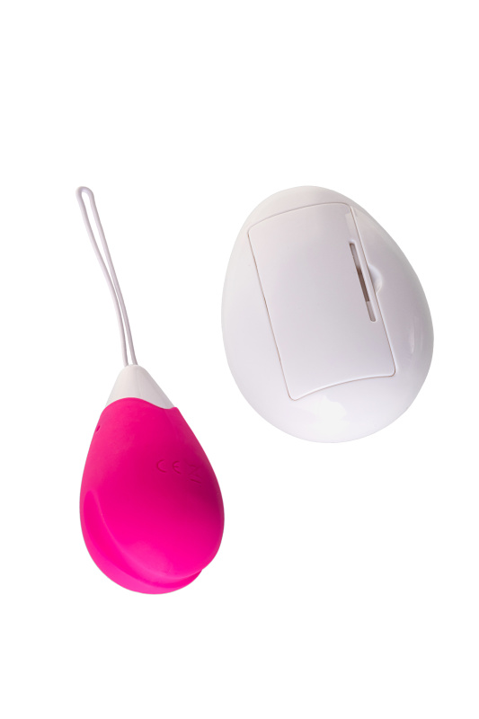 Изображение 4, Виброяйцо ToyFa A-toys Eggo с пультом ДУ, силикон, розовый, 6 см, TFA-764003