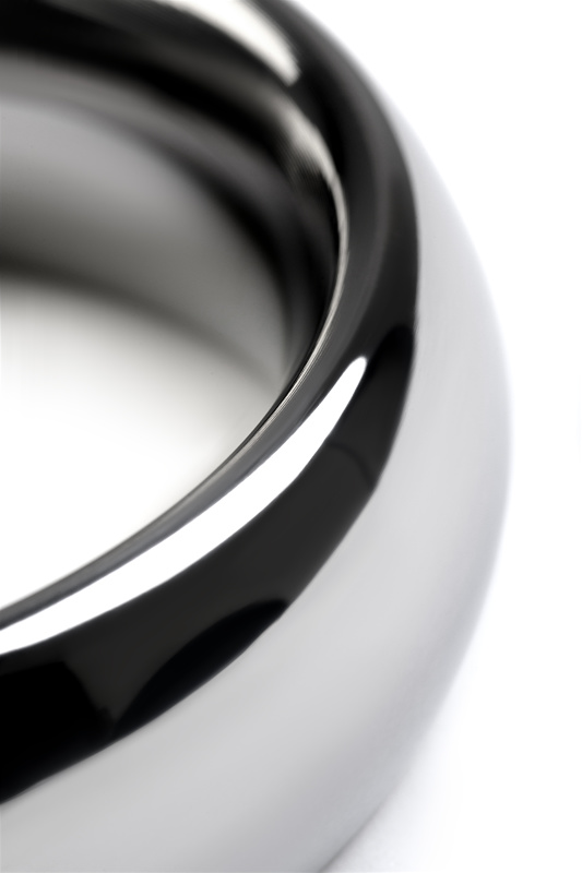 Изображение 6, Эрекционное кольцо на пенис Metal by TOYFA, металл, серебряный, Ø 5 см, TFA-717108-L