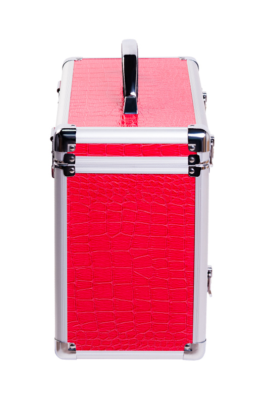 Изображение 7, Секс-чемодан Diva Wiggler, с двумя насадками, металл, розовый, 28 см, TFA-907013