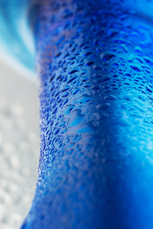 Изображение 7, Анальный фаллоимитатор Sexus Glass, стекло, синий, 13 см, TFA-912186