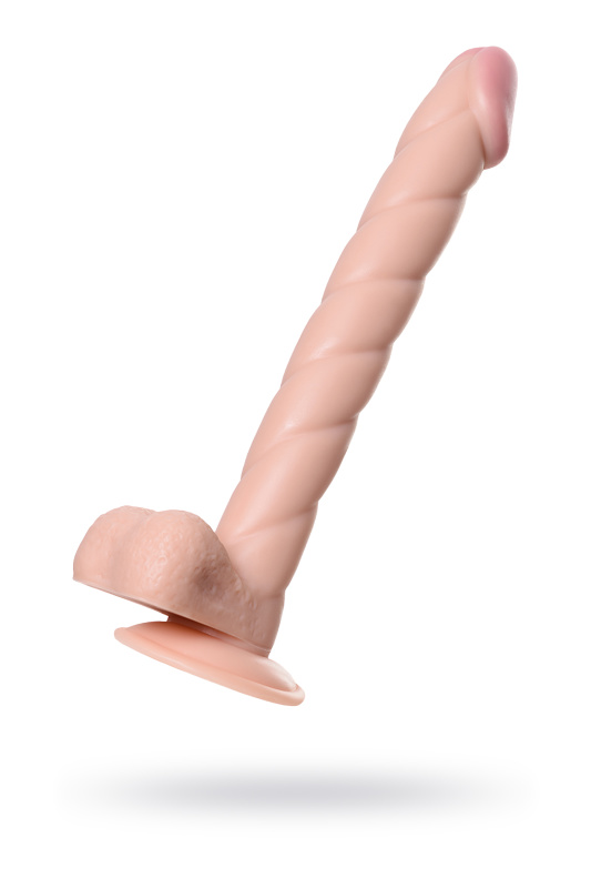 Реалистичный фаллоимитатор TOYFA RealStick Nude, PVC, телесный, 31,5 см, TFA-582014