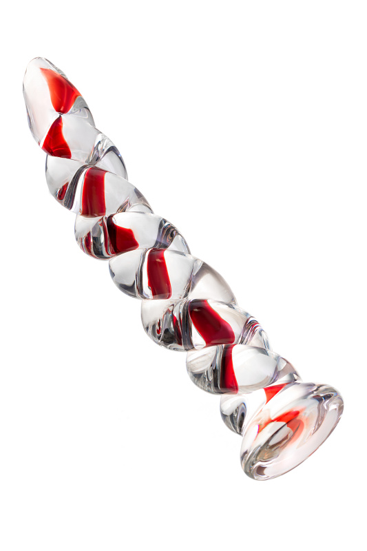 Изображение 3, Нереалистичный фаллоимитатор Sexus Glass, стекло, прозрачный, 18 см, TFA-912079