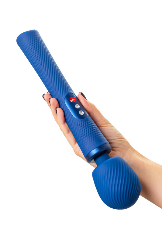 Изображение 7, Вибромассажер Fun Factory VIM VIBRATING WAND, силикон, синий, 31,3 см, TFA-10001