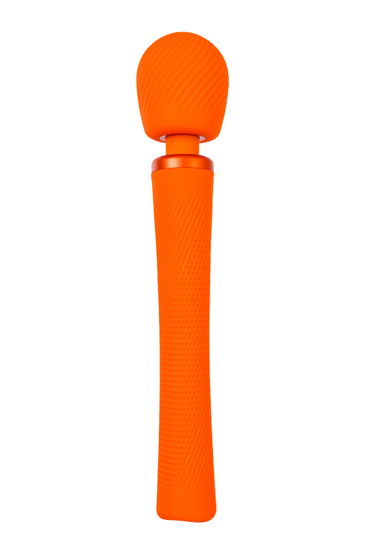 Изображение 3, Вибромассажер Fun Factory VIM VIBRATING WAND, силикон, оранжевый, 31,3 см, TFA-10000