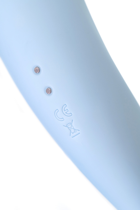 Изображение 12, Вакуум-волновой бесконтактный стимулятор клитора Satisfyer Twirling Pro, силикон, голубой, 20 см, TFA-J2018-306-1