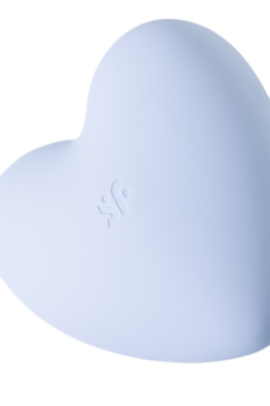 Изображение 13, Вакуум-волновой бесконтактный стимулятор клитора Satisfyer Cutie Heart, силикон, голубой, TFA-J2018-276-2