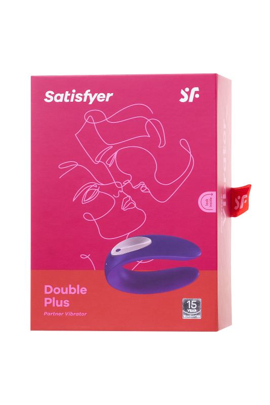 Изображение 10, Многофункциональный стимулятор для пар Satisfyer Partner Toy Plus, силикон, фиолетовый, 18 см., TFA-Partner Plus