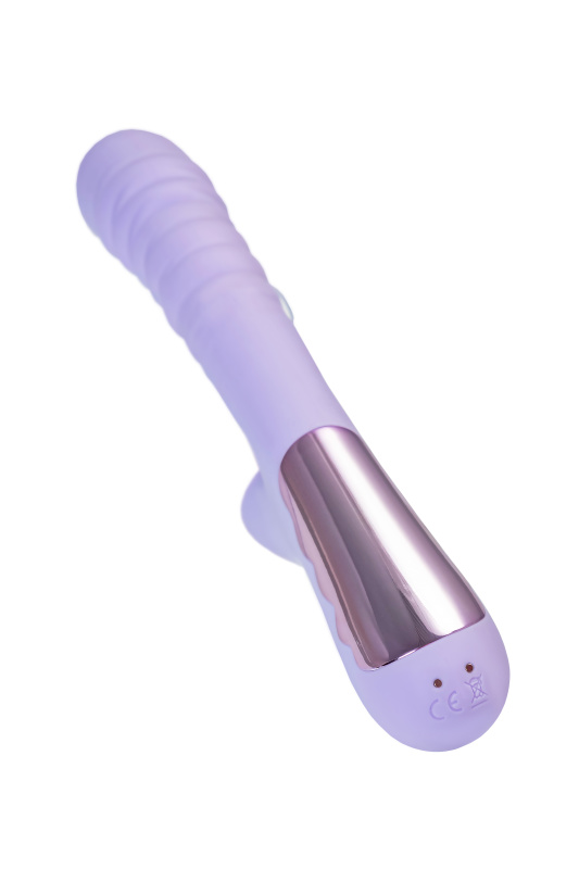 Изображение 6, Вибратор с функцией Up&Down JOS SPINNY, силикон, фиолетовый, 23 см, TFA-783044