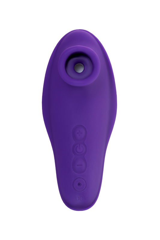 Изображение 2, Клиторальный стимулятор - насадка JOS Swizzy, силикон, фиолетовый, 12 см, TFA-782031