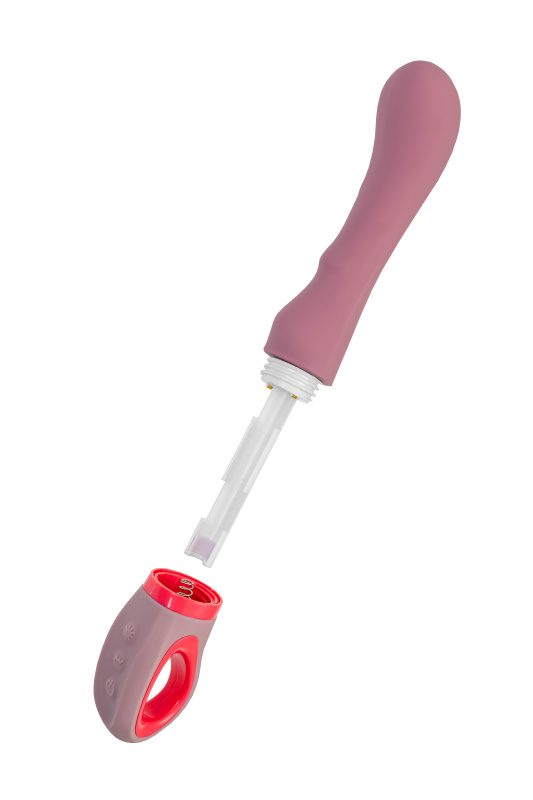 Изображение 5, Вибратор Flovetta ROSE, силикон, розовый, 19 см, TFA-457723