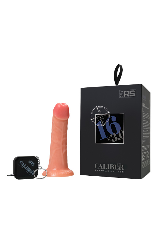Изображение 1, Фаллоимитатор реалистичный, RealStick CALIBER, 16 см, Ø3, TFA-983005